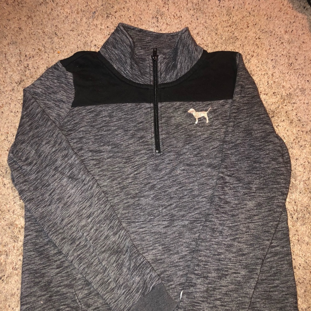 Pink Size M Zip Up Sweatshirt